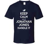 Jonathan Jones Keep Calm New England Football Fan T Shirt