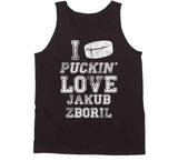 Jakub Zboril I Love Boston Hockey Fan T Shirt