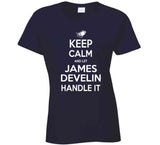 James Develin Keep Calm New England Football Fan T Shirt