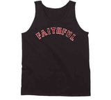 Boston Faithful Baseball Fan Distressed V2 T Shirt