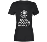 Noel Acciari Keep Calm Boston Hockey Fan T Shirt