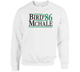 Boston 86 Champions Bird Mchale 86 Boston Basketball Fan T Shirt