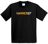 Hampus Lindholm Hammer 27 Boston Hockey Fan T Shirt