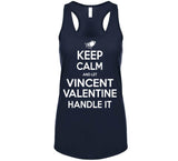 Vincent Valentine Keep Calm New England Football Fan T Shirt