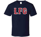 Let's Freakin Go Lfg Boston Baseball Fan T Shirt