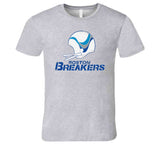 Retro Boston Breaker 1983 Usfl Football Fan T Shirt