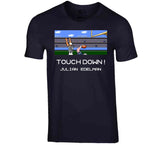 Julian Edelman Tecmo Bowl Touchdown New England Football Fan T Shirt