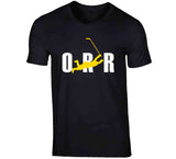 Bobby Orr Scoring and Soaring Air Orr Boston Hockey Fan v3 T Shirt