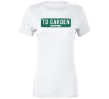 TD Garden Sign Fan Boston Basketball Sports Fan T Shirt
