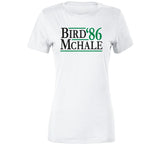 Boston 86 Champions Bird Mchale 86 Boston Basketball Fan T Shirt