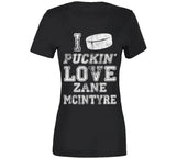 Zane McIntyre I Love Boston Hockey Fan T Shirt