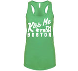 Kiss Me I'm From Boston St Patrick's Day T Shirt