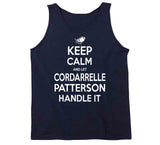 Cordarrelle Patterson Keep Calm New England Football Fan T Shirt