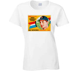 Carl Yastrzemski Rookie Card Boston Baseball Fan T Shirt