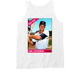 Carl Yastrzemski Boston Baseball Card Fan V2 T Shirt