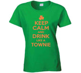 Keep Calm Townie St Pat's T Shirt