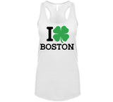 I Love Boston St Pat's T Shirt