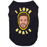 David Pastrnak I Love Goals Boston Hockey Fan v2 T Shirt