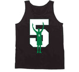 Kevin Garnett Number 5 Retirement Boston Basketball Fan v2 T Shirt