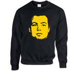 Charlie Mcavoy Big Face Silhouette Boston Hockey Fan T Shirt
