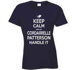 Cordarrelle Patterson Keep Calm New England Football Fan T Shirt