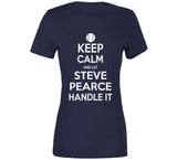 Steve Pearce Keep Calm Boston Baseball Fan T Shirt