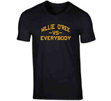 Willie O'ree Vs Everybody Pioneer Boston Hockey Fan T Shirt