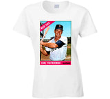 Carl Yastrzemski Boston Baseball Card Fan V2 T Shirt