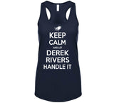Derek Rivers Keep Calm New England Football Fan T Shirt