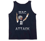 Mac Attack Mac 10 Mac Jones New England Football Fan T Shirt