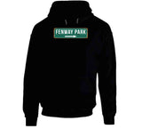 Fenway Park Sign Fan Boston Baseball Fan T Shirt