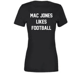 Mac Jones Likes Football New England Football Fan T Shirt