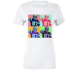 Rob Gronkowski The Gronk Warhol Style New England Football Fan T Shirt