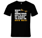 David Krejci Boogeyman Boston Hockey Fan T Shirt