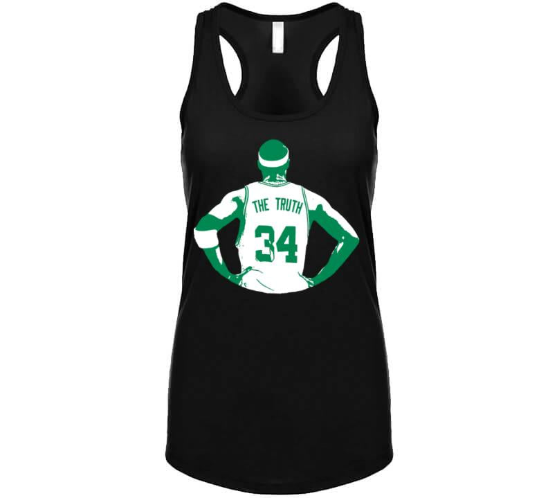 Paul Pierce The Truth 34 Retired Numbers Boston Basketball Fan T