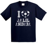Jalil Anibaba I Heart New England Soccer T Shirt