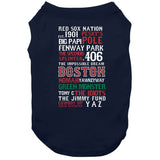 The Legend Of Boston Banner Boston Baseball Fan V3 T Shirt