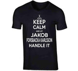Jakob Forsbacka Karlsson Keep Calm Boston Hockey Fan T Shirt