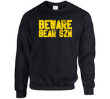 Beware Bear Szn Boston Hockey Fan T Shirt