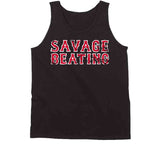 Savage Beating New York Boston Rivalry Baseball Fan T Shirt