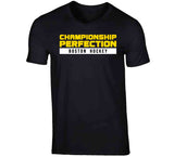 Championship Perfection Boston Hockey Fan T Shirt