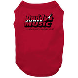 Daddy's Junky Music Retro Boston Music Store Fan T Shirt