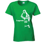 Larry Bird Silhouette Legend Boston Basketball Fan V2 T Shirt