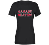 Savage Beating New York Boston Rivalry Baseball Fan T Shirt