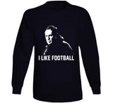 I Like Football Bill Belichick New England Football Fan v2 T Shirt