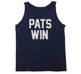 Pats Win New England Football T Shirt