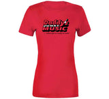 Daddy's Junky Music Retro Boston Music Store Fan T Shirt