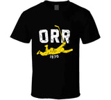 Bobby Orr Score And Soar Distressed Boston Hockey Fan T Shirt