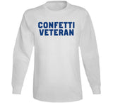 Confetti Veteran Champions New England Football Fan T Shirt