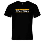 Beantown Boston Hockey Fan Distressed T Shirt